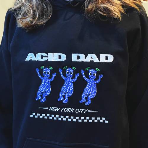 Acid Dad “NYC Ding Ding” Hoodie by Dixon and Jack